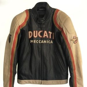 Vintage Ducati Motorcycle Jacket